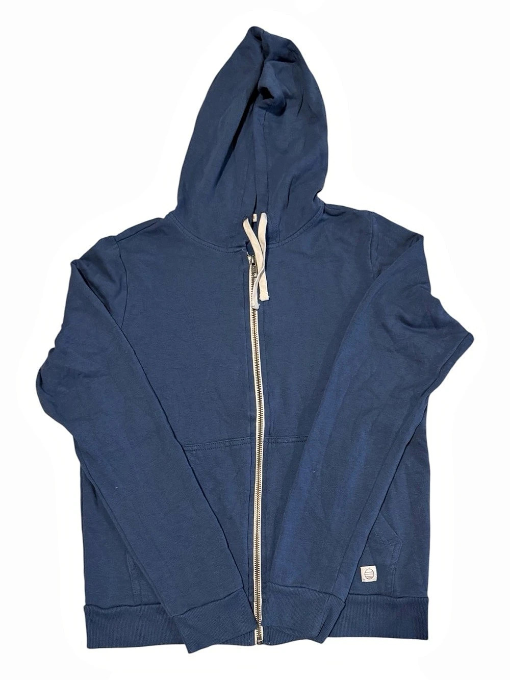 Marine Layer Men's Small Afternoon Zip Hoodie Blue
